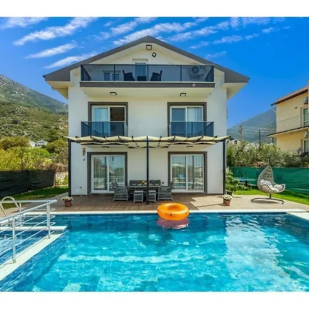 Villa With Private Pool For 6 People In Oeluedeniz Fethiye